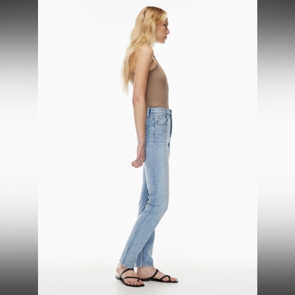 DENIM FORUM | Aritzia Yoko Hi Rise Slim | 27W/30L - Picture 2 of 12